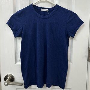 rag & bone Navy Short Sleeve Tee
